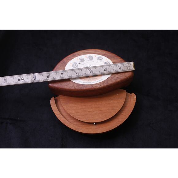 See-Saw, Puzzle Box, 2001, Heartwood Creations, Small, Trinket, ~ 250729-WH 1334 - Picture 3 of 3